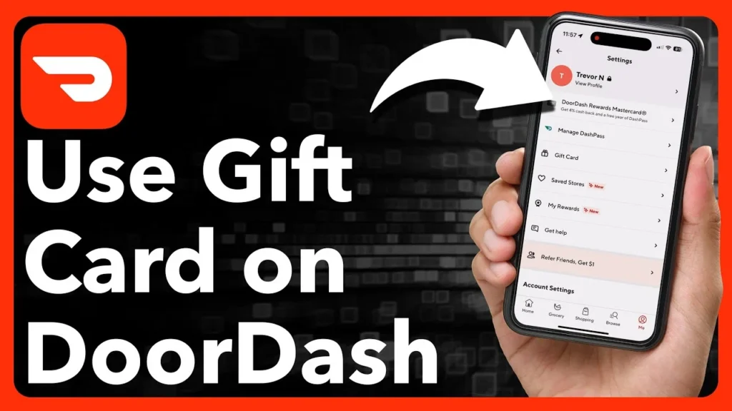 Can you use a gift card on doordash reddit