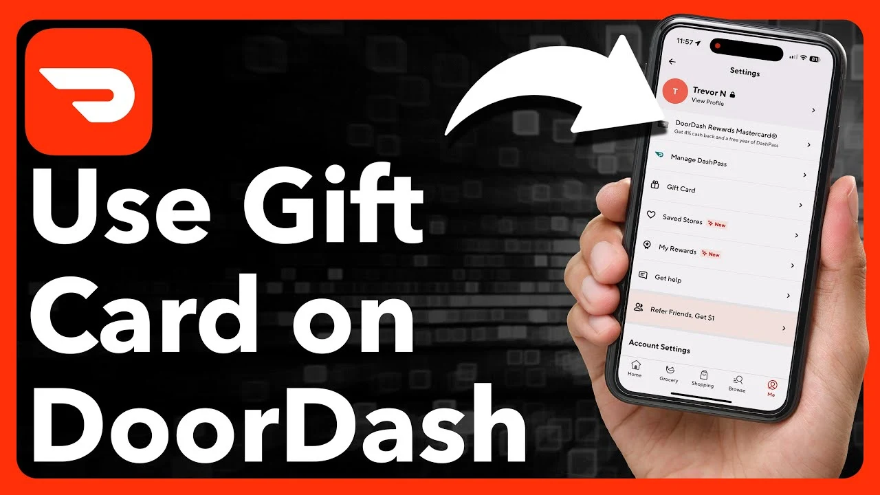 You are currently viewing Can you use a gift card on Doordash​ 2025